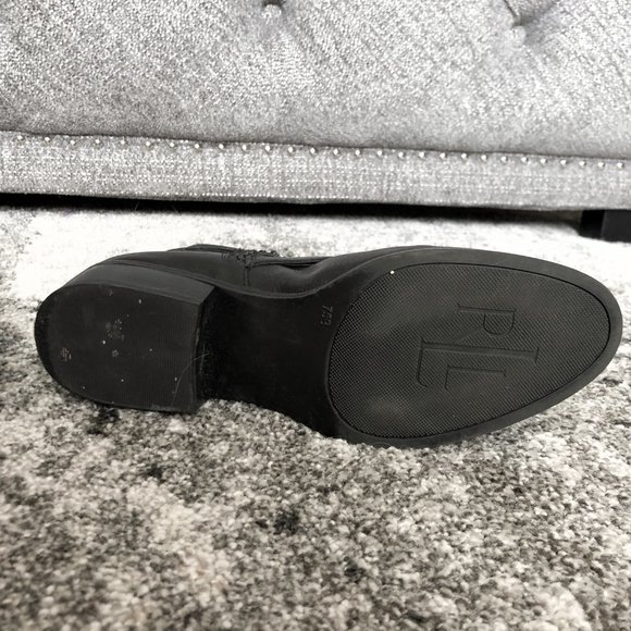 NWOT Ralph Lauren Black Leather Maya Ankle Boots - Picture 6 of 8